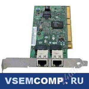 Лот: 75296. Фото: 1. Сетевой адаптер HP NC7170 PCI-X... Платы расширения, контроллеры, доп. порты