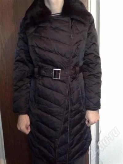 Лот: 655536. Фото: 1. зимнее пуховое пальто 50р. Верхняя одежда