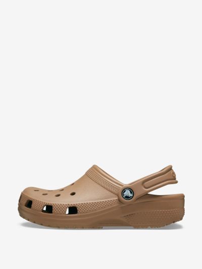 Лот: 25437695. Фото: 1. Сабо детские Crocs Classic, Коричневый. Шлепанцы, сланцы