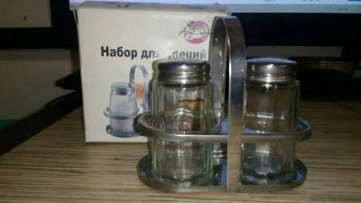 Лот: 8790834. Фото: 1. Набор для специй.. Предметы сервировки