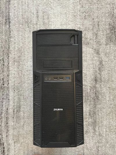 Лот: 22391812. Фото: 1. Корпус Zalman Z1 черный 2x120mm... Корпуса, блоки питания