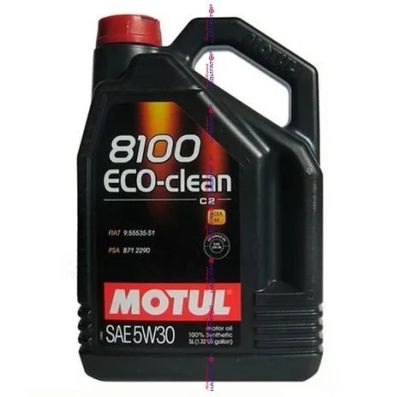 Лот: 14229713. Фото: 1. Motul 8100 Eco-clean C 2 5W30... Масла, жидкости