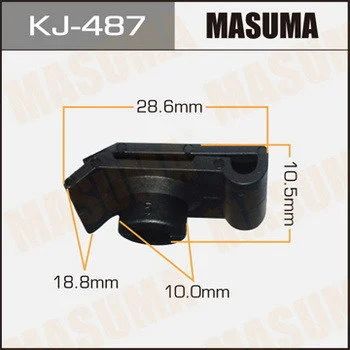 Лот: 11471175. Фото: 1. Клипса крепежная Masuma KJ-487. Кузов