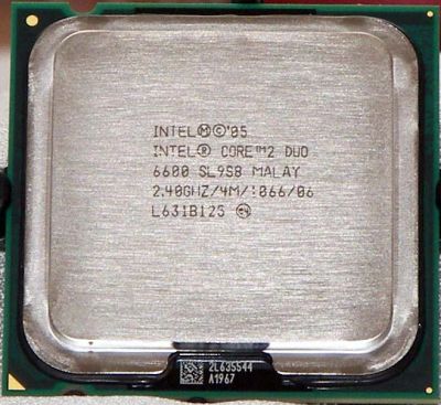 Лот: 5472864. Фото: 1. Процессор Intel Core 2 Duo E6600... Процессоры