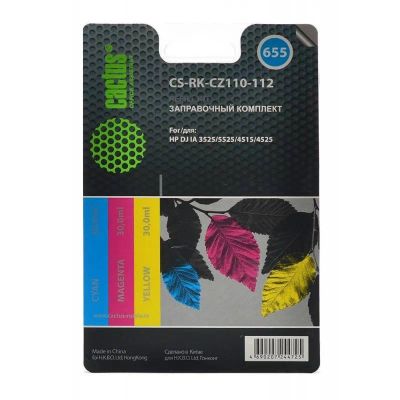 Лот: 24949615. Фото: 1. Заправочный набор Cactus CS-RK-CZ110-112... Картриджи, расходные материалы