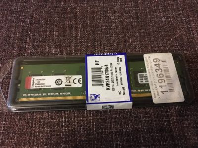 Лот: 15471355. Фото: 1. Оперативная память Kingston DDR4... Оперативная память