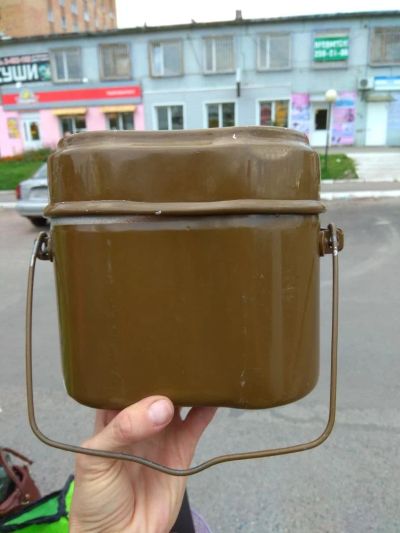 Лот: 10454188. Фото: 1. Котелок армейский. Туристическая, походная мебель