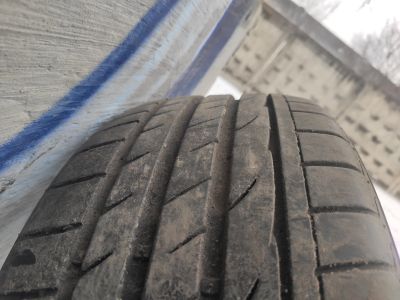 Лот: 17390275. Фото: 1. Комплект 205\55\16 Laufenn (Hankook... Шины