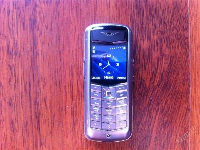 Лот: 1592952. Фото: 1. Vertu Constellation Black Оригинал... Кнопочные мобильные телефоны