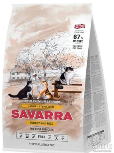 Лот: 13856104. Фото: 1. Корм сухой Savarra Саварра для... Корма