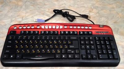 Лот: 7443721. Фото: 1. Oklick 330 M Multimedia Keyboard... Клавиатуры и мыши