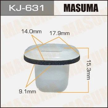 Лот: 11472882. Фото: 1. Клипса крепежная Masuma KJ-631. Кузов