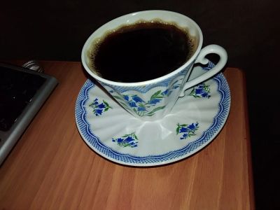Лот: 12959660. Фото: 1. Чайная пара, бабушкино наследство. Фарфор, керамика