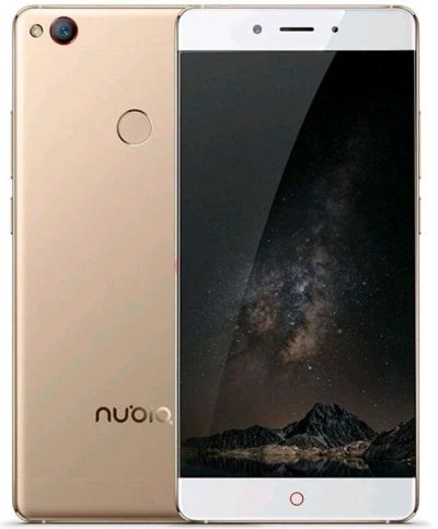 Лот: 13697530. Фото: 1. Смартфон ZTE Nubia Z11 Бело-золотой... Смартфоны