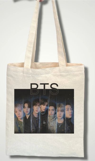 Лот: 19210771. Фото: 1. Сумка-шоппер BTS / K-pop / IDOL... Сумки