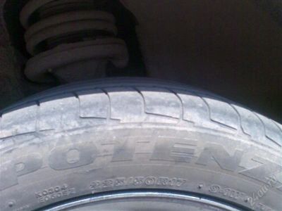 Лот: 913485. Фото: 1. Bridgestone POTENZA 225/50/17... Шины