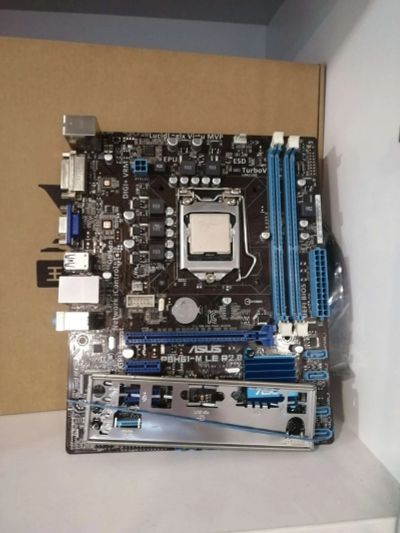 Лот: 18409803. Фото: 1. Материнская плата Asus P8H61-M... Материнские платы