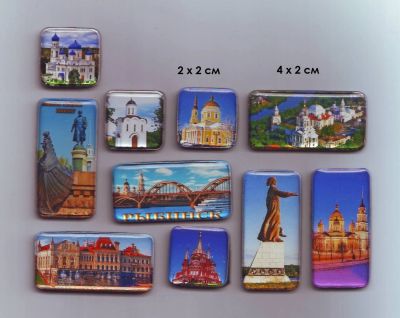 Лот: 11984604. Фото: 1. Магнитики сувенирные (10 шт... Магниты сувенирные