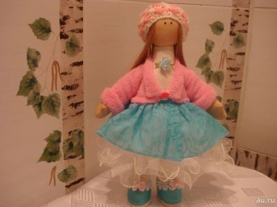 Лот: 8031485. Фото: 1. Кукла ручной работы Элен. Авторские куклы, игрушки, поделки