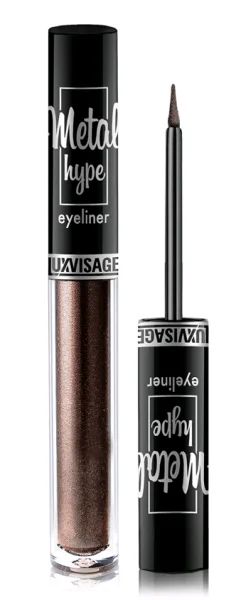 Лот: 19121052. Фото: 1. Luxvisage Metal Hype Eyeliner... Макияж