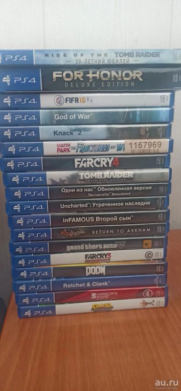 Лот: 17582318. Фото: 1. Игры для PS4 (одни лотом). Игры для консолей