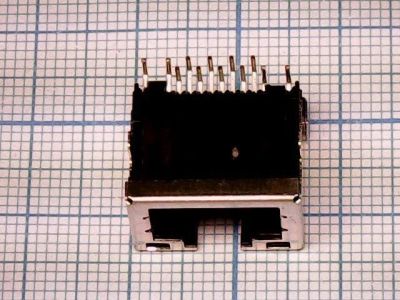 Лот: 12286743. Фото: 1. Разъём RJ-45 №23 female. Разъёмы