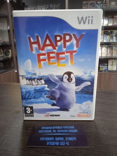 Лот: 17230401. Фото: 1. Делай Ноги. Happy Feet. Лицензия... Игры для консолей