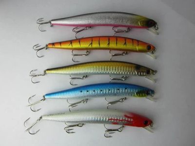 Лот: 3835186. Фото: 1. Floating Minnow Slim Min 125f... Леска, блесны, крючки, мормышки