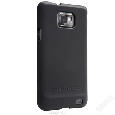 Лот: 2060517. Фото: 1. Чехол для Samsung Galaxy S2 Черный... Чехлы, бамперы