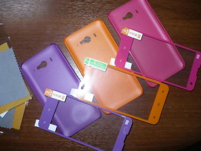 Лот: 3492413. Фото: 1. Бампер-чехол с наклейкой для Xiaomi... Чехлы, бамперы