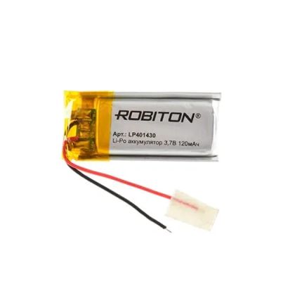 Лот: 15546180. Фото: 1. АКБ LP 401430 120мАч Robiton 14893. Батарейки, аккумуляторы, элементы питания