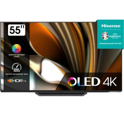 Лот: 25522923. Фото: 1. Новый 4K OLED телевизор 55" Hisense... Телевизоры