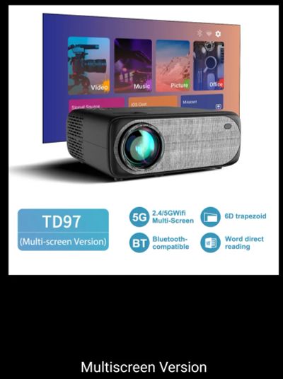 Лот: 19628240. Фото: 1. Проектор Full HD projector TD97... Проекторы