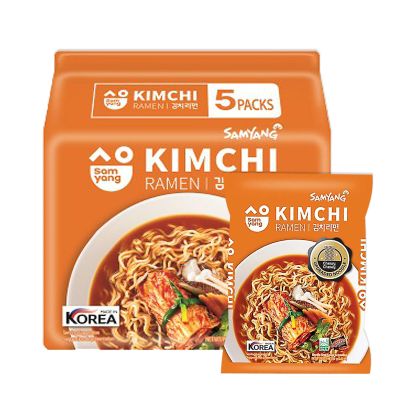 Лот: 20531793. Фото: 1. Лапша б/п Samyang Kimchi Ramen... Другое (продукты)
