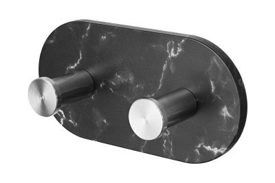 Лот: 24811668. Фото: 1. Крючок двойной BERKRAFT Marble. Крючки, вешалки