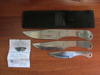 Лот: 7826090. Фото: 1. Набор ножей "Дартс-2". Ножи, топоры