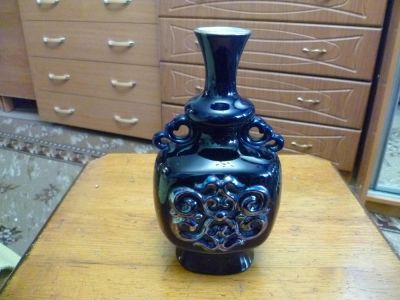 Лот: 3974043. Фото: 1. кувшин керамика синий. Кувшины, графины