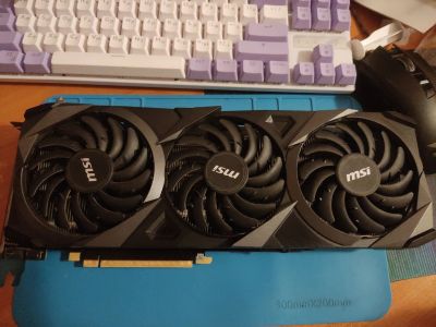 Лот: 20565744. Фото: 1. MSI RTX 3070 Ventus 3X OC 8GB. Видеокарты