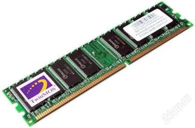 Лот: 1418333. Фото: 1. Память TwinMos 256Mb PC3200 DDR400... Оперативная память