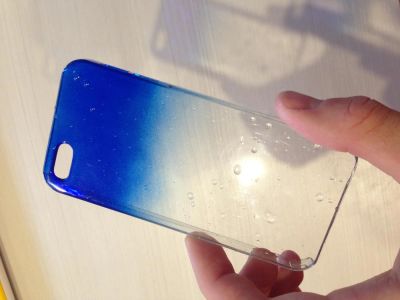 Лот: 5054834. Фото: 1. Чехол Iphone 5 / 5s "капли 3d... Чехлы, бамперы
