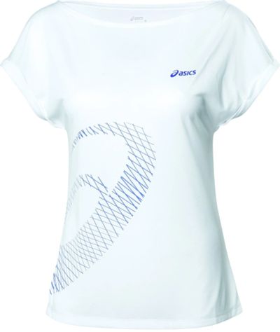 Лот: 12641847. Фото: 1. Футболка ASICS SS GRAPHIC TEE... Топы, майки