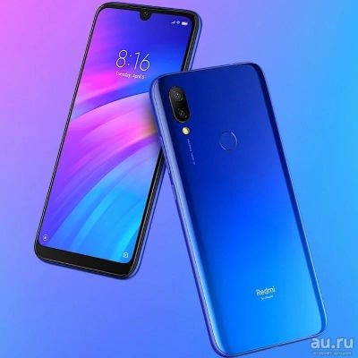 Лот: 13842359. Фото: 1. Xiaomi Redmi 7 64GB + Чехол... Смартфоны