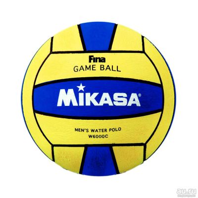 Лот: 12882353. Фото: 1. Мужской мяч для водного поло MIKASA... Мячи, ракетки, шайбы, клюшки