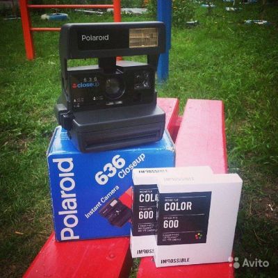 Лот: 4756568. Фото: 1. Фотоаппарат Polaroid с кассетой. Polaroid