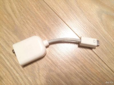Лот: 8436581. Фото: 1. Переходник адаптер Mini-DVI -... Шлейфы, кабели, переходники