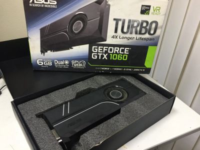 Лот: 12812019. Фото: 1. Видеокарта Asus GeForce GTX 1060... Видеокарты