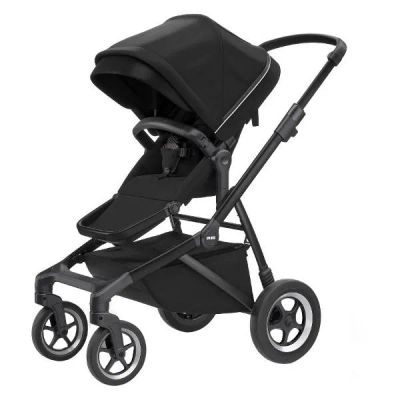 Лот: 24449865. Фото: 1. Коляска детская Thule Sleek Midnight... Коляски