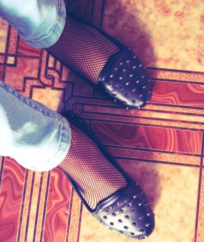 Лот: 5622119. Фото: 1. Балетки c шипами oodji shoes... Балетки