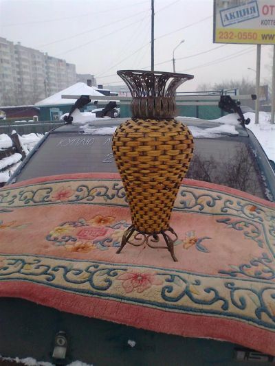 Лот: 3587000. Фото: 1. напольная ваза с претензией на... Предметы интерьера и быта