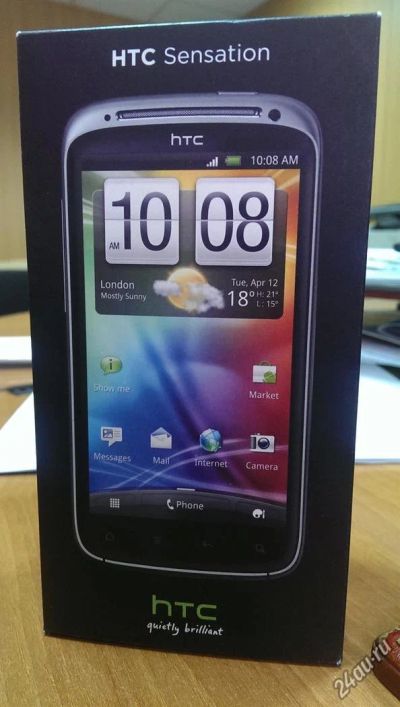 Лот: 5249578. Фото: 1. HTC Sensation Z710e Белый. Смартфоны